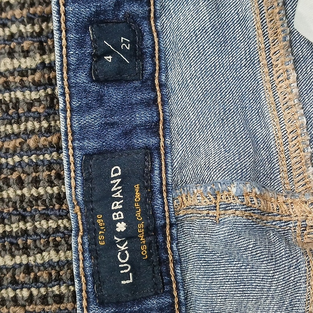Lucky Brand Sweet Straight Jeans Size 4 - Picture 4 of 8